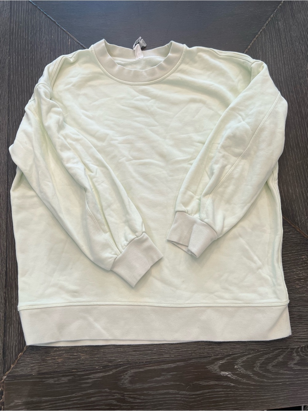 lululemon athletica womens Crewneck Sweater in Pale Mint